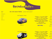 Tablet Screenshot of berndundbully.de